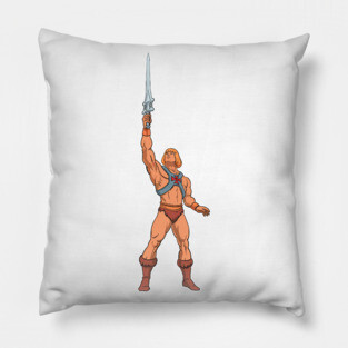 Retro Power of The Universe Pillow