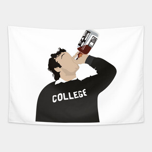 College John Belushi Tapestry