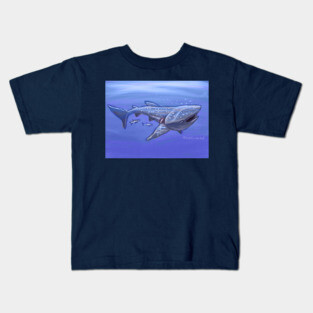 Whale Shark Sketch Kids T-Shirt