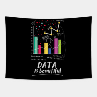 Data Is Beautiful Statistician Tapestry