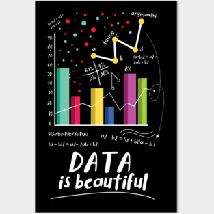 Data Is Beautiful Statistician Posters and Art