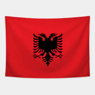 Albanian flag Tapestry
