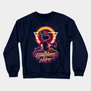 Retro Limbless Hero Crewneck Sweatshirt