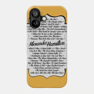 Hamilton Phone Case