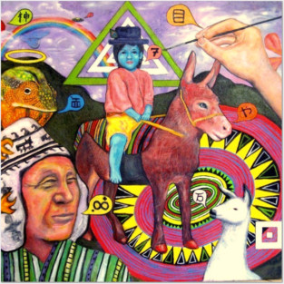 Krishna in the Andes Posters and Art