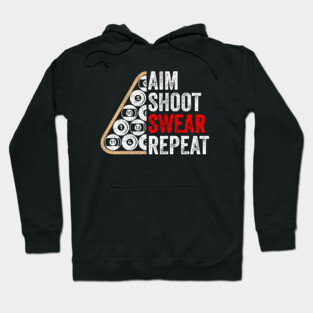 Billiards Pool Player Gift Hoodie