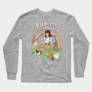 Princess Of Feral Cats Long Sleeve T-Shirt