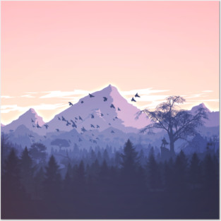 Forest Nature Posters and Art