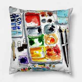 It's Messy, But It Works! Pillow