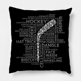 Hockey Players and Slang Pillow