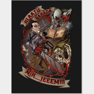 Ash necronomicon Posters and Art