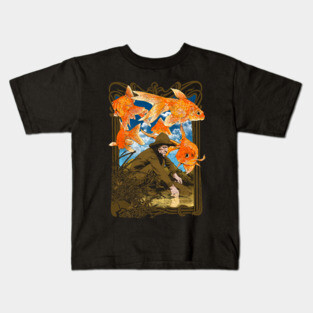 Goldfish Miner Kids T-Shirt
