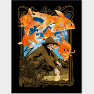 Goldfish Miner Posters and Art