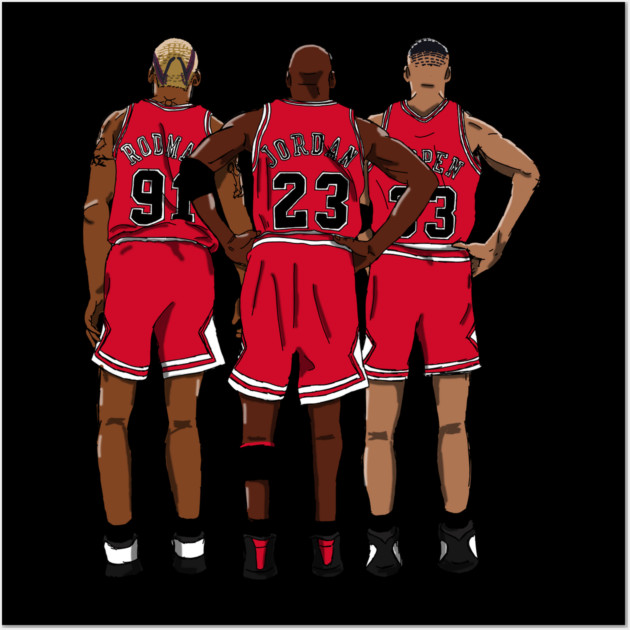 The Last Dance Bulls 98 Small logo Chicago Bulls Posters and