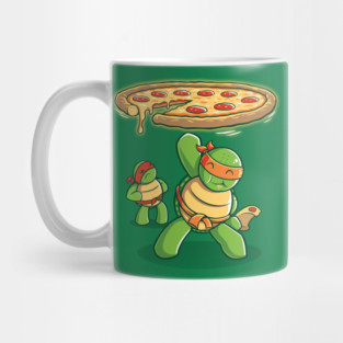 Delicious Disk Attack - Ninja Turtles Mug