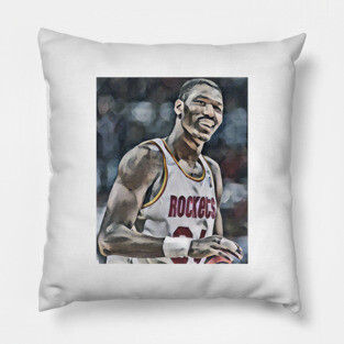 hakeem olajuwon Pillow