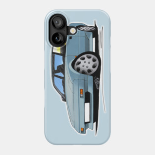 Toyota MR2 (Mk1) LBlue Phone Case