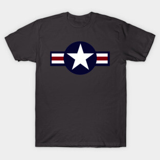 USA Fighter Insignia T-Shirt
