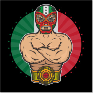 Lucha Libre Posters and Art