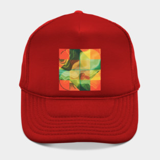 Abstract artwork Hat