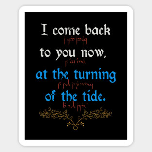 TURN OF THE TIDE Sticker