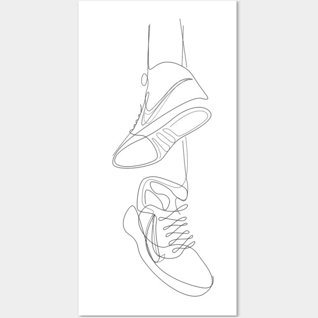 nike shoes with drawings