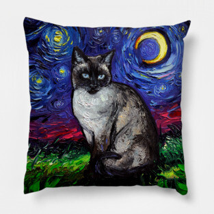 Siamese Night Pillow