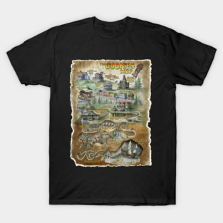 Goonies Map T-Shirt
