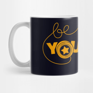 Be Yourself Fun Yoyo-Inspired Motivational Quote Mug