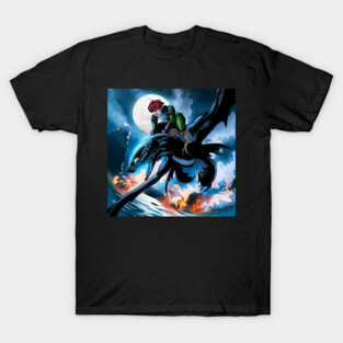 Hiccup and Toothless Firepower T-Shirt