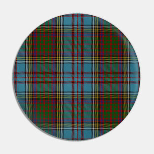 Anderson Clan Scottish Plaid Tartan Pattern Pin