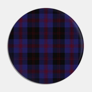 Angus Clan Scottish Plaid Tartan Pattern Phone Case Pin