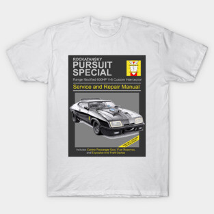 V-8 Interceptor Service and Repair T-Shirt