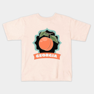 Sweeter Than a Georgia Peach Kids T-Shirt