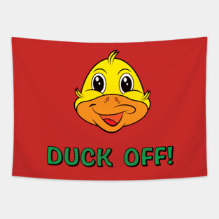 Duck Off! Tapestry