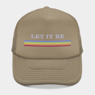 LET IT BE - RETRO STRIPES Hat
