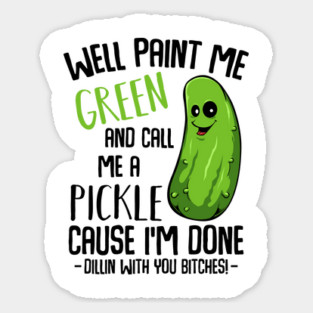 Pickle Sticker
