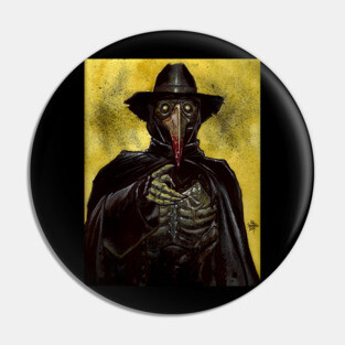 Plague Doctor is In...Color Pin