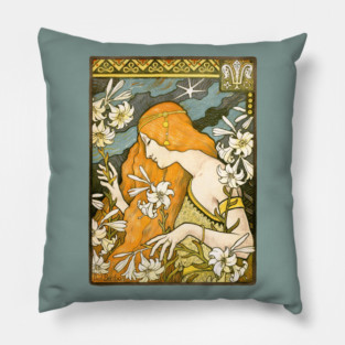 Illustration for L'hermitage Pillow