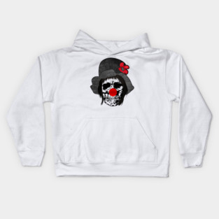 Clown Skull Kids Hoodie