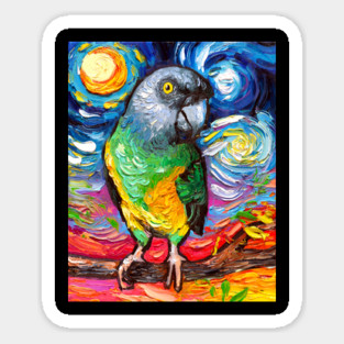 Senegal Night Sticker