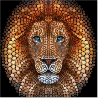 Lion Posters and Art