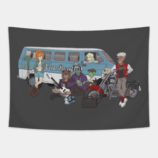 The Bad Kids - Fantasy High Tapestry