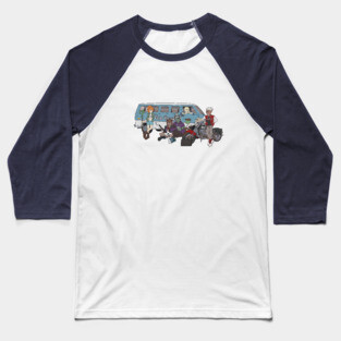 The Bad Kids - Fantasy High Baseball T-Shirt