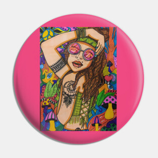 Hippie chic Pin