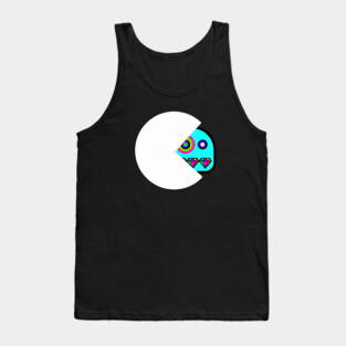 PACMAN EATS GHOST Tank Top