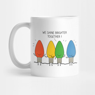 Christmas Bulbs: Shine! Mug
