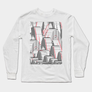 Solitaire Win Screen Long Sleeve T-Shirt