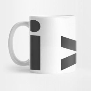 I Greater Than U Mug