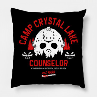 Summer Camp Counselor Pillow